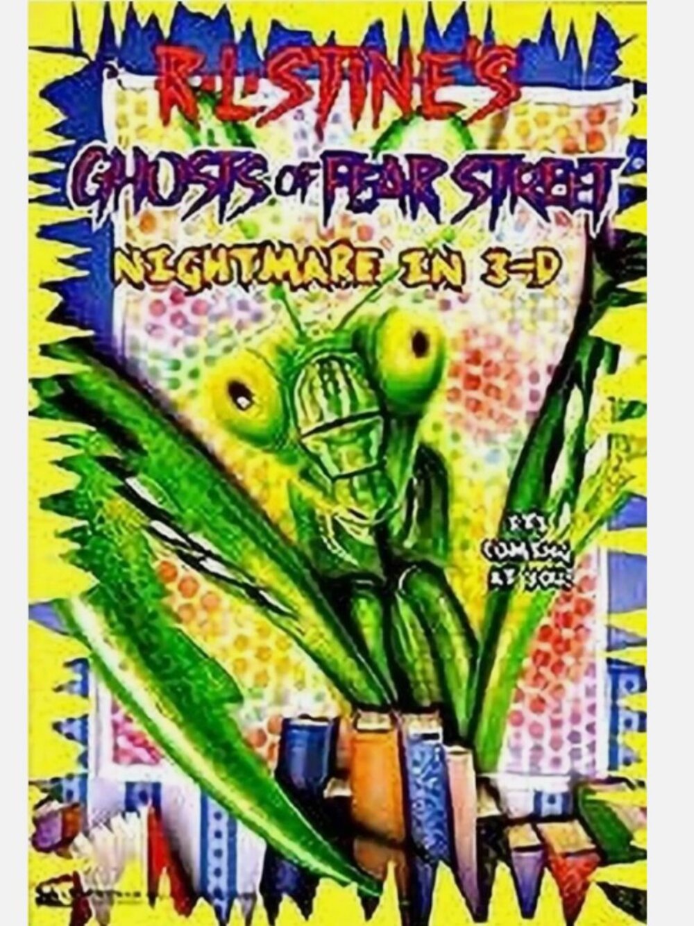 5/$12 Goosebumps Ghosts of Fear Street: 4 Nightmare in 3-D R L Stine Kids Scary